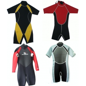 短袖连体 专业潜水衣 冲浪衣服 潜水服